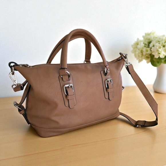 Urban Expressions Women’s Handbag – Light Brown, Spacious Interior, Straps - Picture 5 of 10
